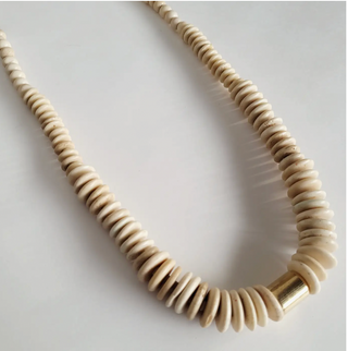 Handmade Bold Beaded Bone Necklace 3 Styles Chunky